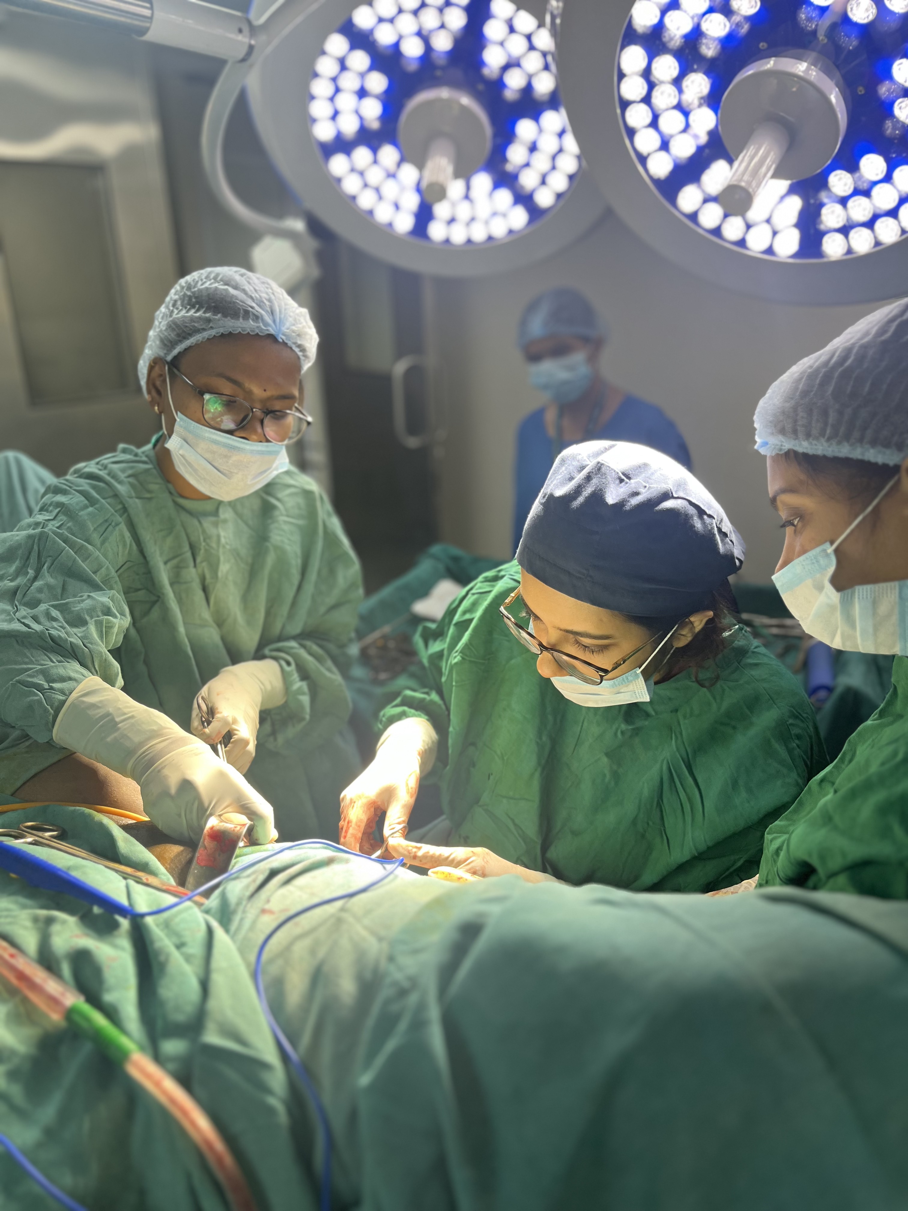 Step 3: Ligation of Uterine Vessels